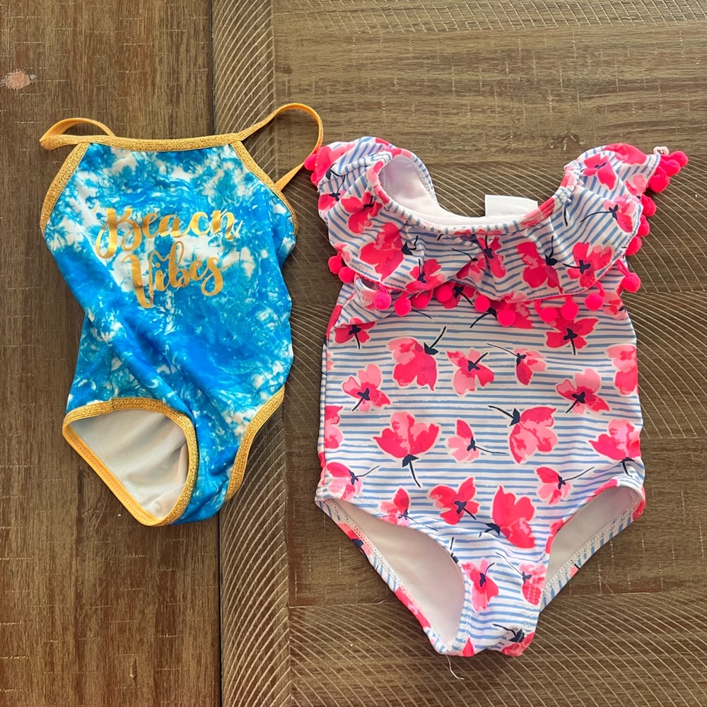 12M baby girl swim bundle